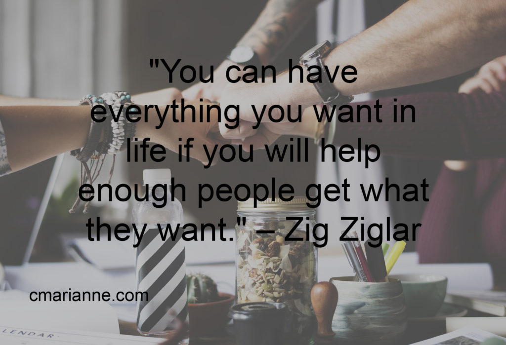 Zig Ziglar quote advertising, sales, copywriting