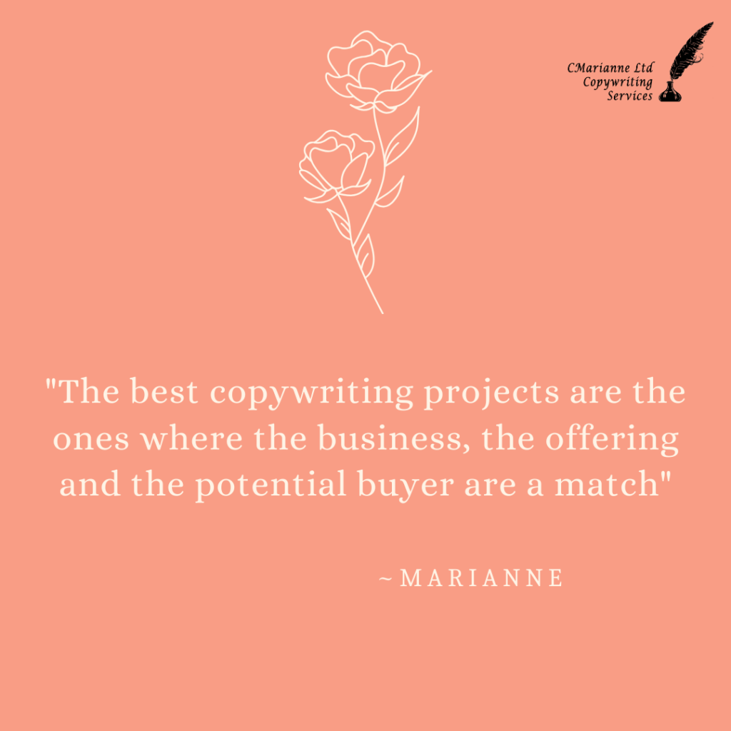 marianne copywriting