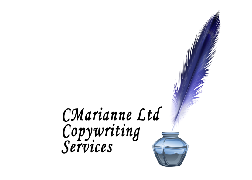 Cmarianne Ltd copywriting services inkpot logo