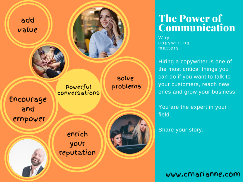 The Power Of Communication Part 2 - Copywriter